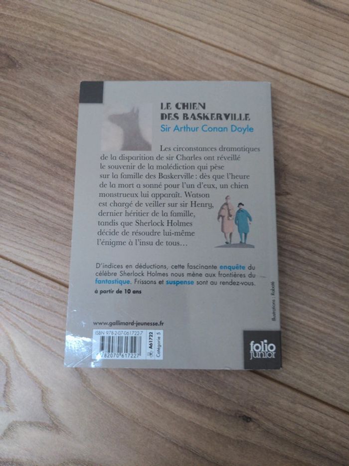 Livre le chien des Baskerville - photo numéro 2
