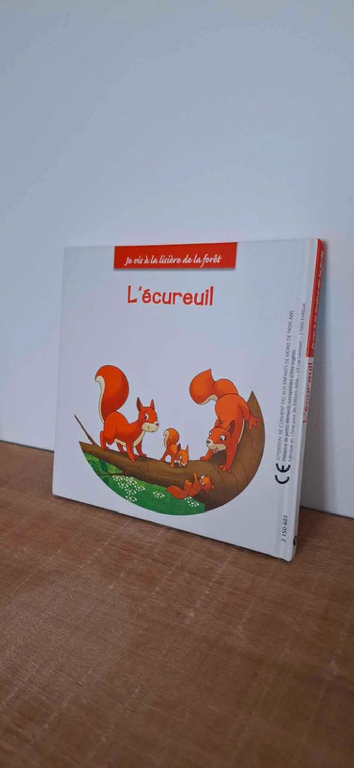 Livre écureuil - photo numéro 2