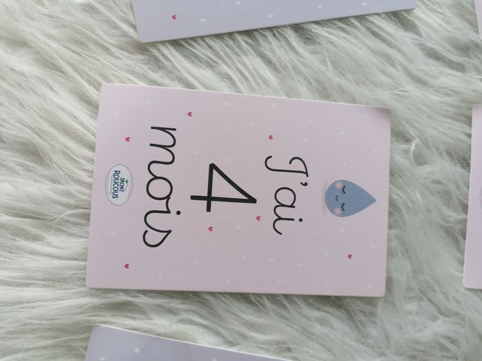 Carte etape bébé photo - photo numéro 6