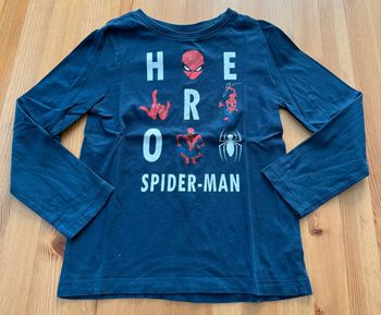 T-shirt bleu marine « Spiderman »