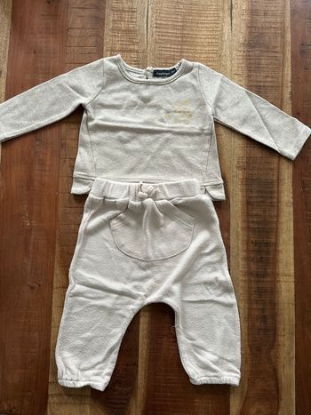 Pull + pantalon bébé fille 6 mois  