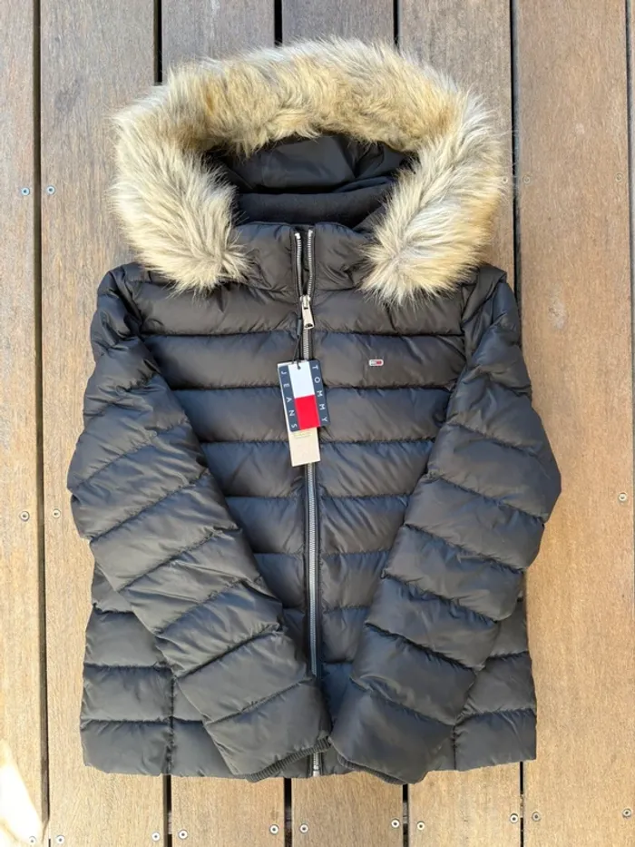 Doudoune Tommy Hilfiger (NEUVE) - Noire - L - photo numéro 2