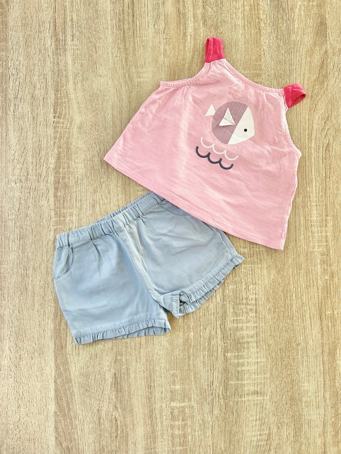 Ensemble été bébé fille