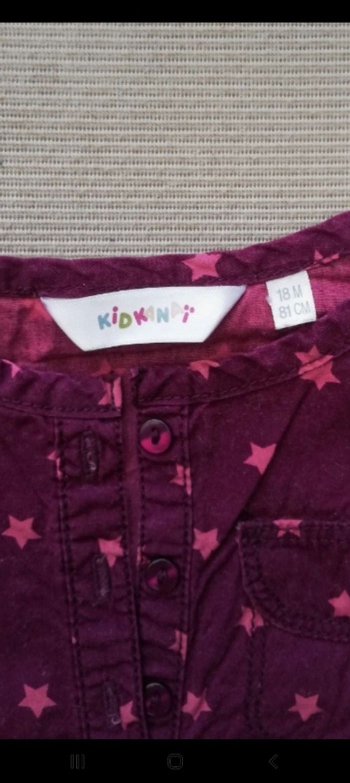 Robe étoiles 18mois 81cm Kidkanai - photo numéro 2