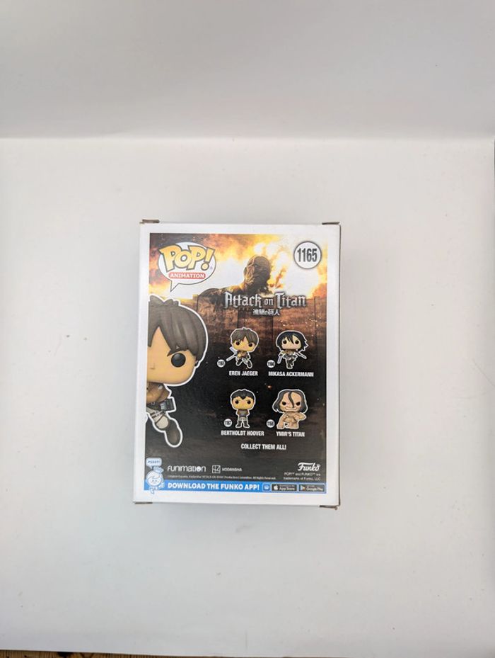 Funko pop : attack on titan 1165 - Eren Jaeger - photo numéro 3