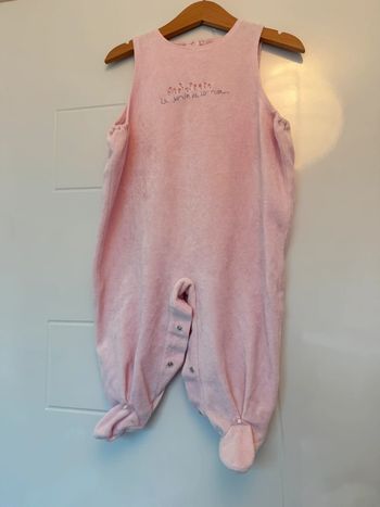 Pyjama grenouillère sans manches en 18mois
