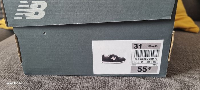 Baskets à scratch New Balance 373 fille - photo numéro 3