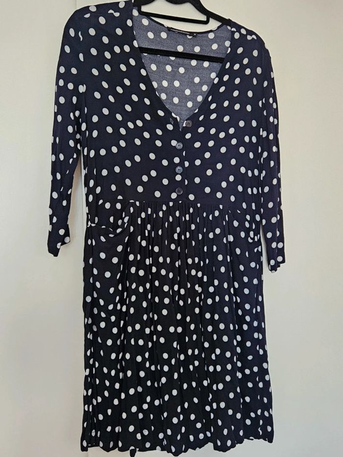 Robe à pois Monoprix