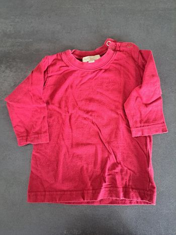 sous pull fushia manches longues