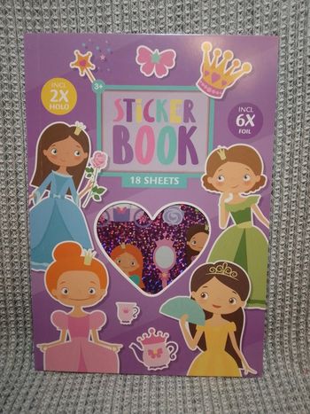 Sticker Book "Princesse" (cœur)