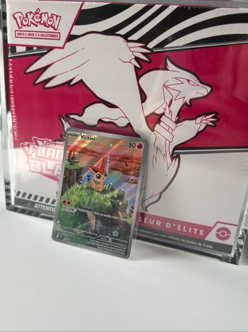 Carte Pokémon « Victini » SVP 208 « Flamme blanche & foudre noire »