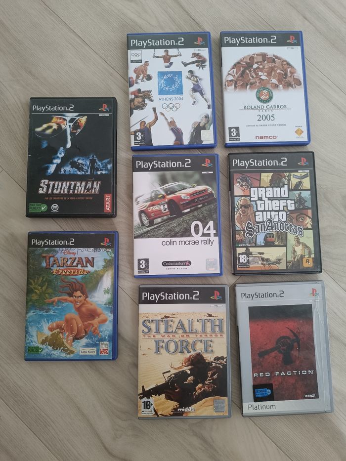 Lot jeux PS2