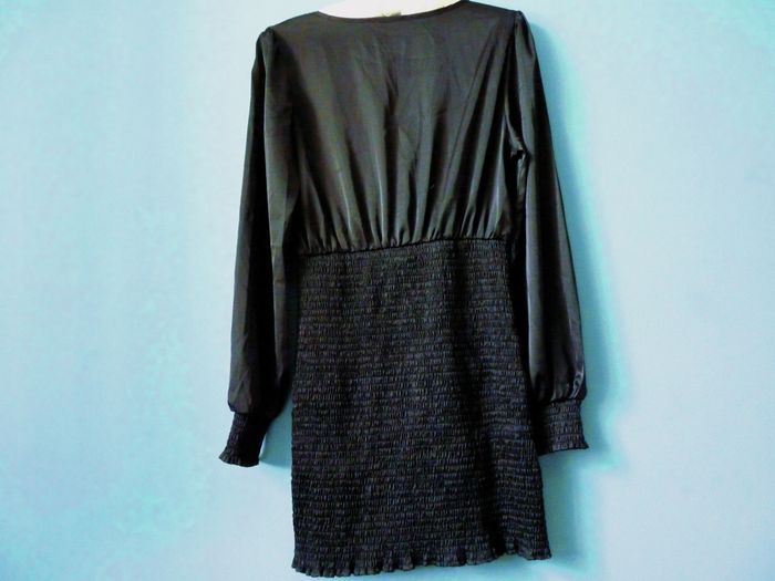 Robe Femme soirée fête coktail S 36 shein noir moulante neuve - photo numéro 4