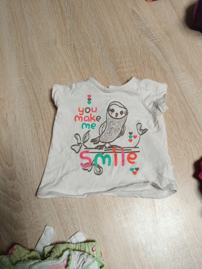 Tee shirt 3 mois fille