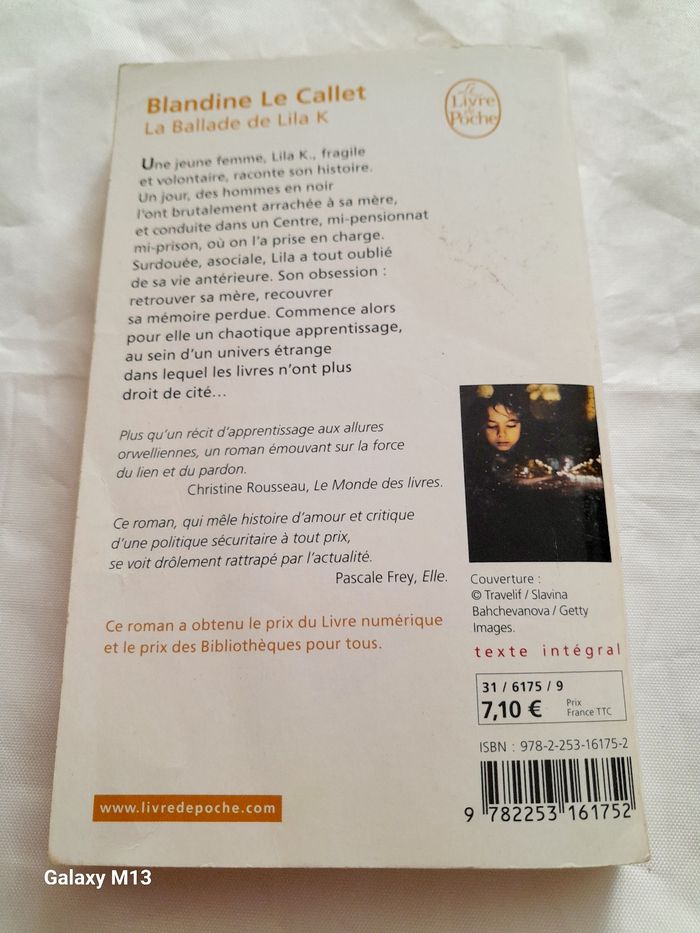 La ballade de Lila K Blandine Le Callet - photo numéro 5