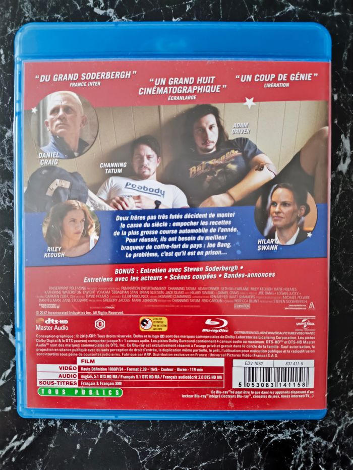 Logan Lucky en Blu-ray - photo numéro 2