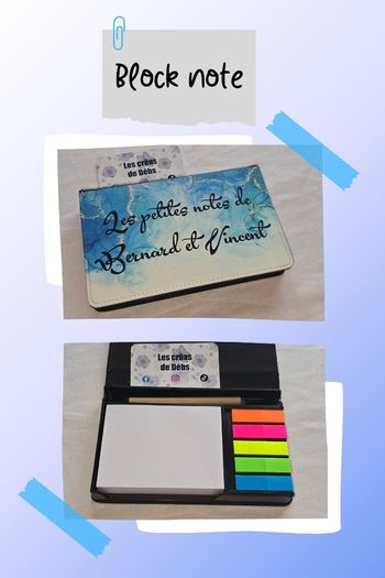 Bloc-notes, Post-it personnalisé