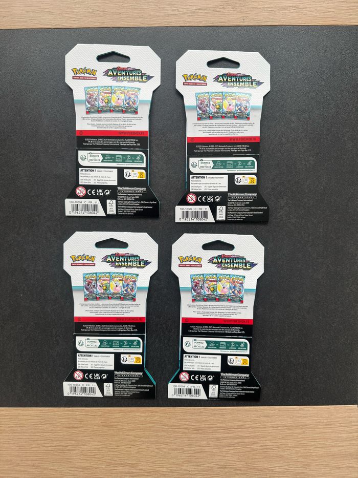 Pokémon Artset Blister EV09 Aventure Ensemble Neuf Français - photo numéro 2