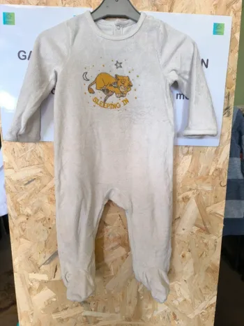 325164 pyjama blanc garçon 18 mois orchestra "simba"