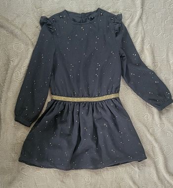 Robe Kiabi 10 ans étoiles dorées
