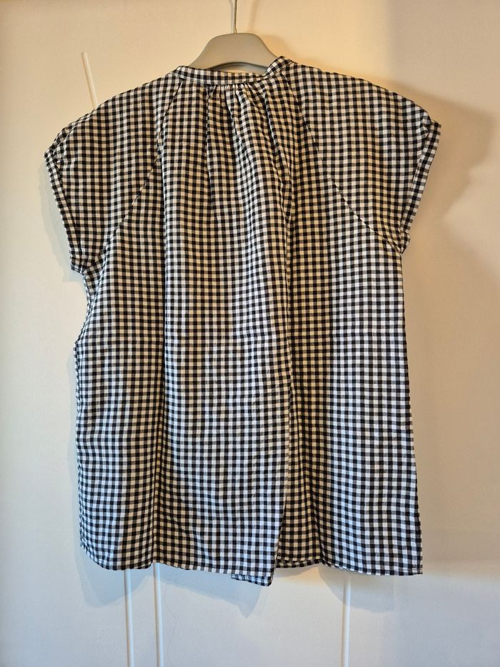 Chemisier Caroll à carreaux - photo numéro 4