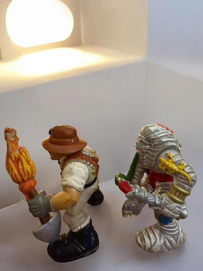 Lot De 2 Figurines Mattel 2001 #Mattel #Collection - photo numéro 2