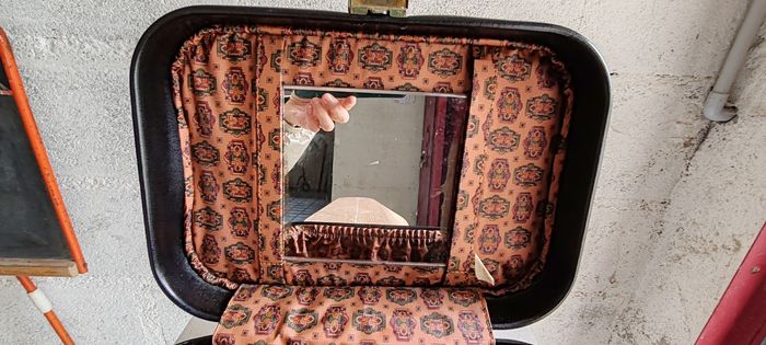 Vanity case rigide en cuir - photo numéro 7
