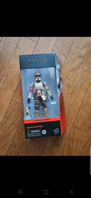 Figurine shoretrooper star Wars Neuf