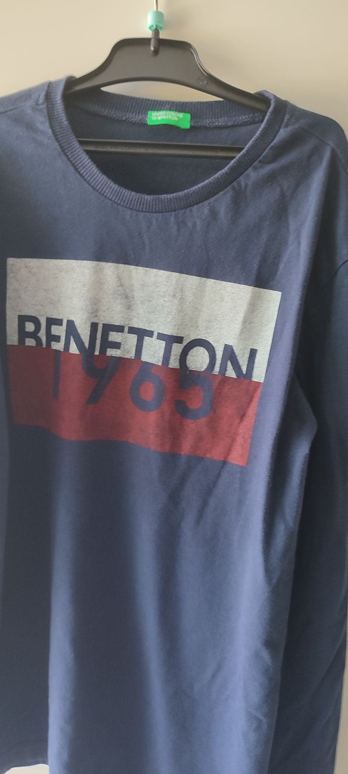 tee shirt benetton 13 14 ans - photo numéro 3