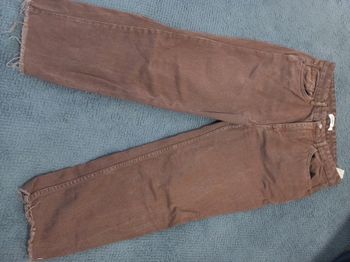 Pantalon femme marron