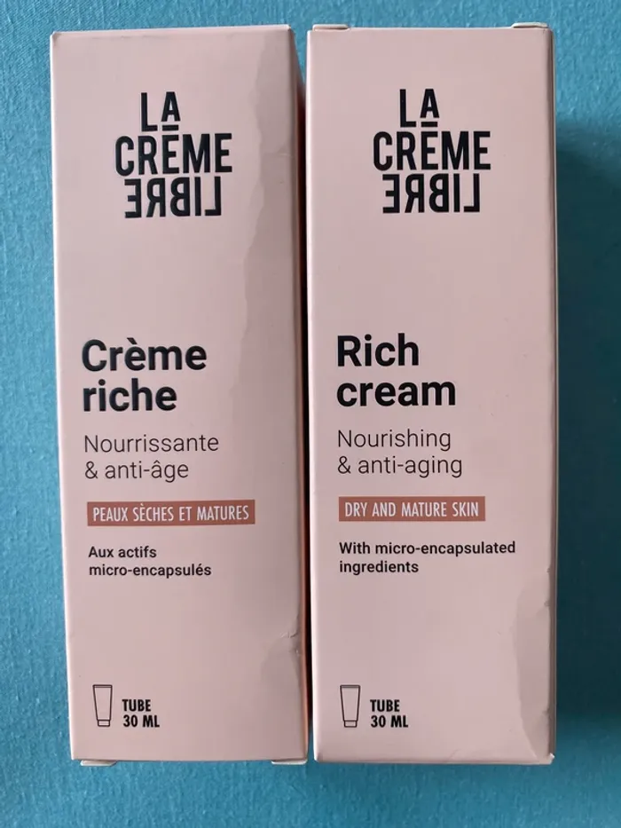 La crème libre crème riche anti age