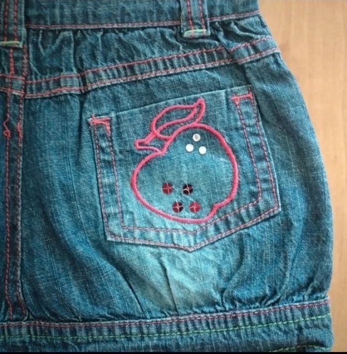 Jupe en jeans 1z mois fille Minoti - photo numéro 4