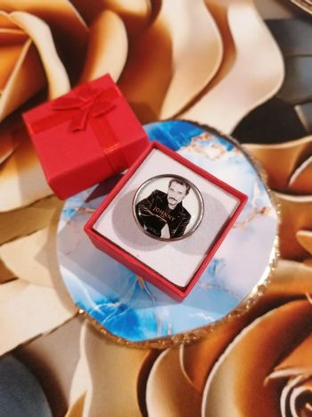 Bague johnny hallyday