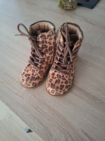 Bottines friboo 25 léopard daim
