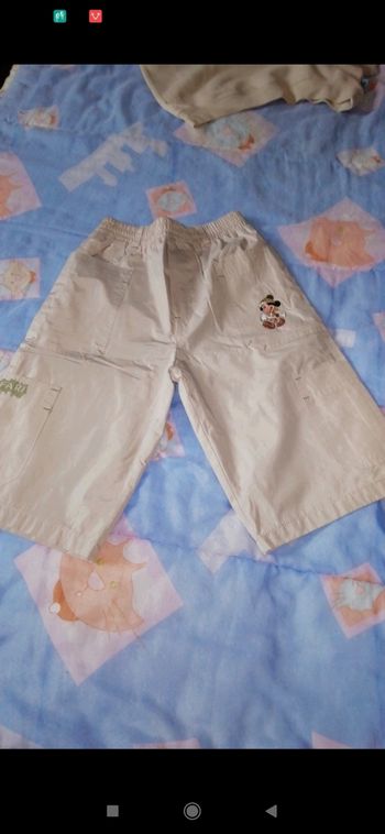 Short garçon taille 8 ans