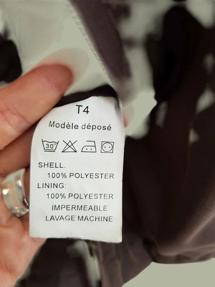 Parka imperméable femme - T. 38/40 - photo numéro 6