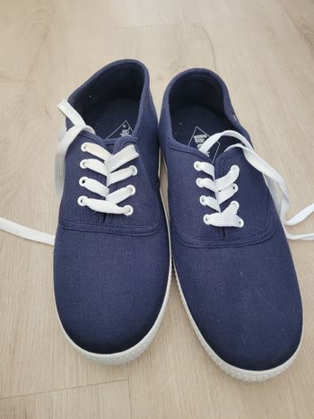 Tennis espadrilles à lacets Lee Cooper
