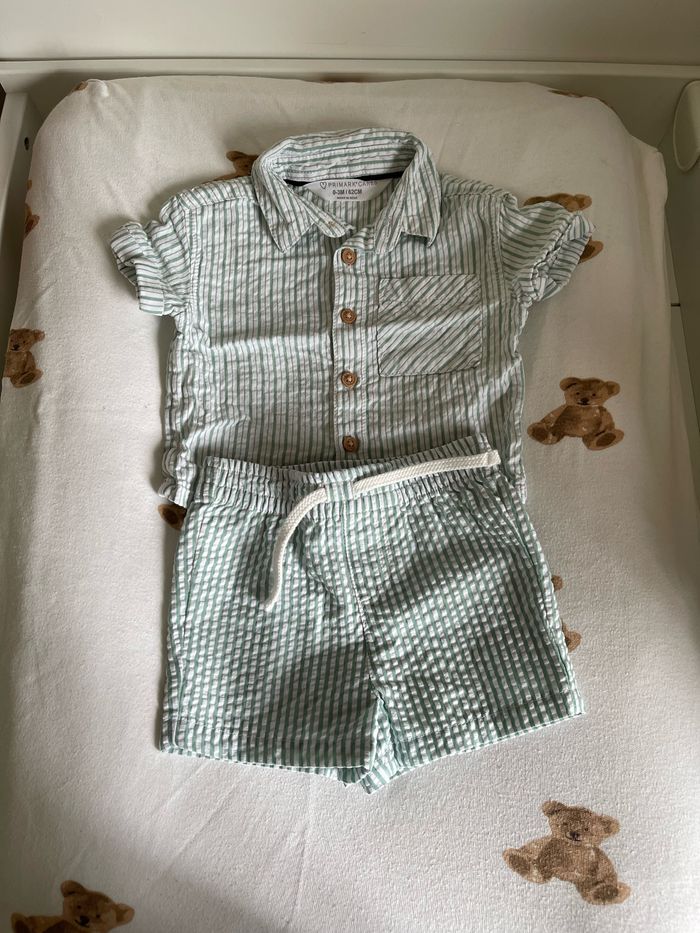 Ensemble chemise short