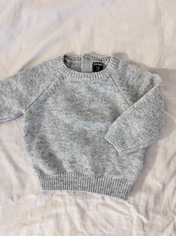 Pull en laine bébé 3 mois