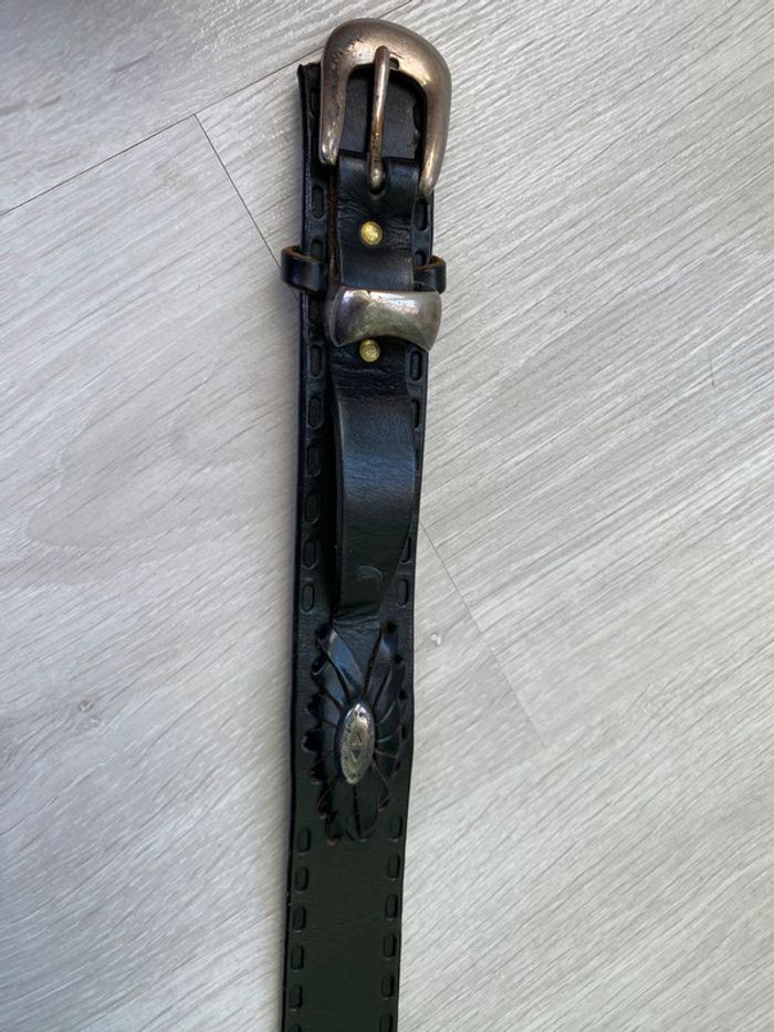 Ceinture en cuir 75 cms - photo numéro 4