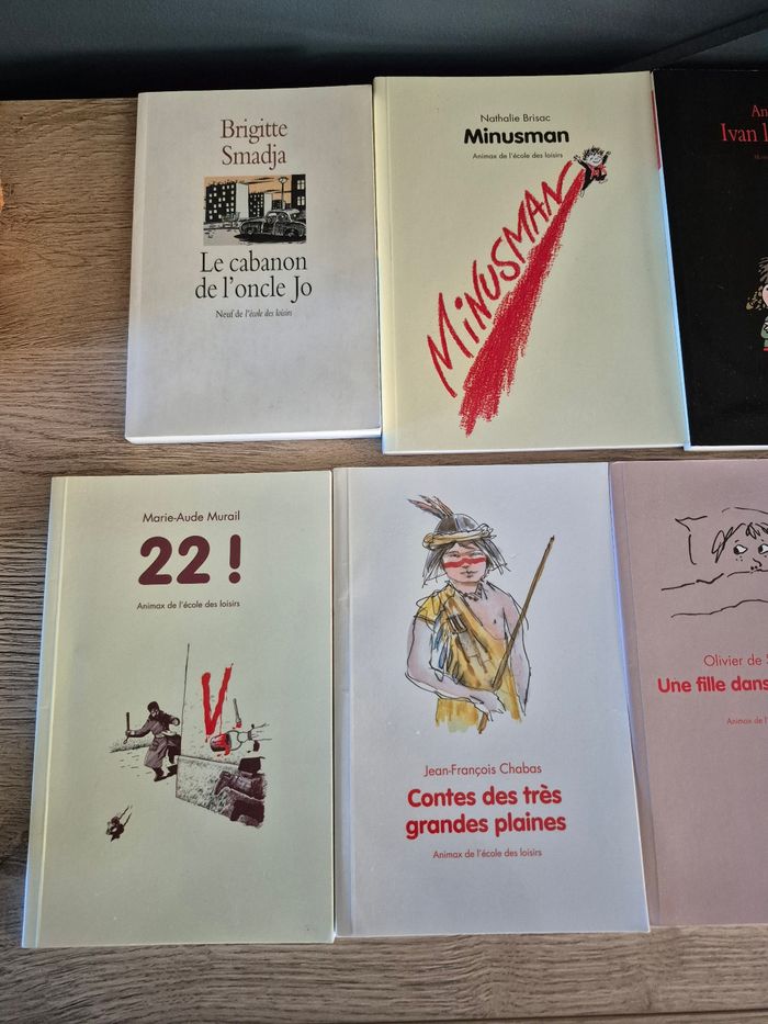 Lot de 9 romans CM1/CM2 - photo numéro 2