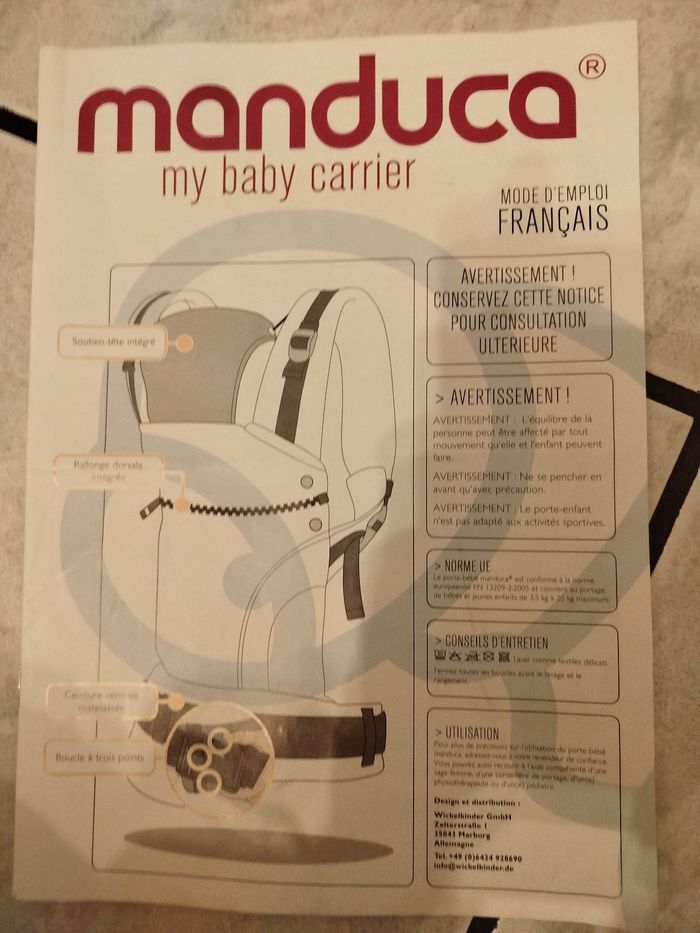 Manduca Porte Bébé - photo numéro 5