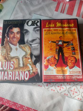 2 VHS avec Luis Mariano 