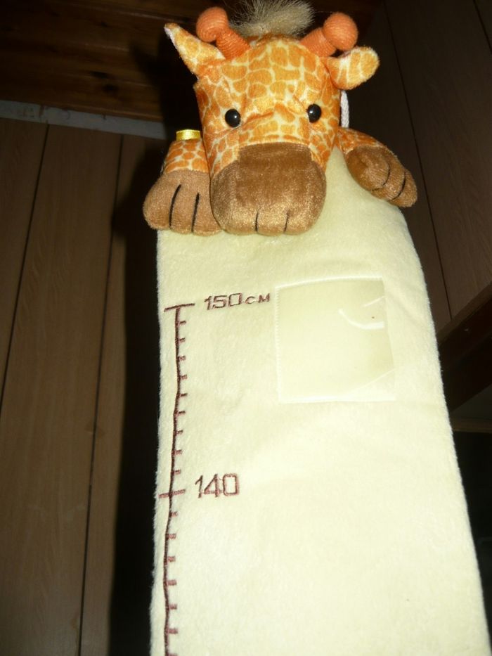 Toise en tissu girafe - photo numéro 2