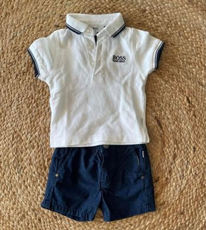 Ensemble Hugo boss polo chino 3 mois