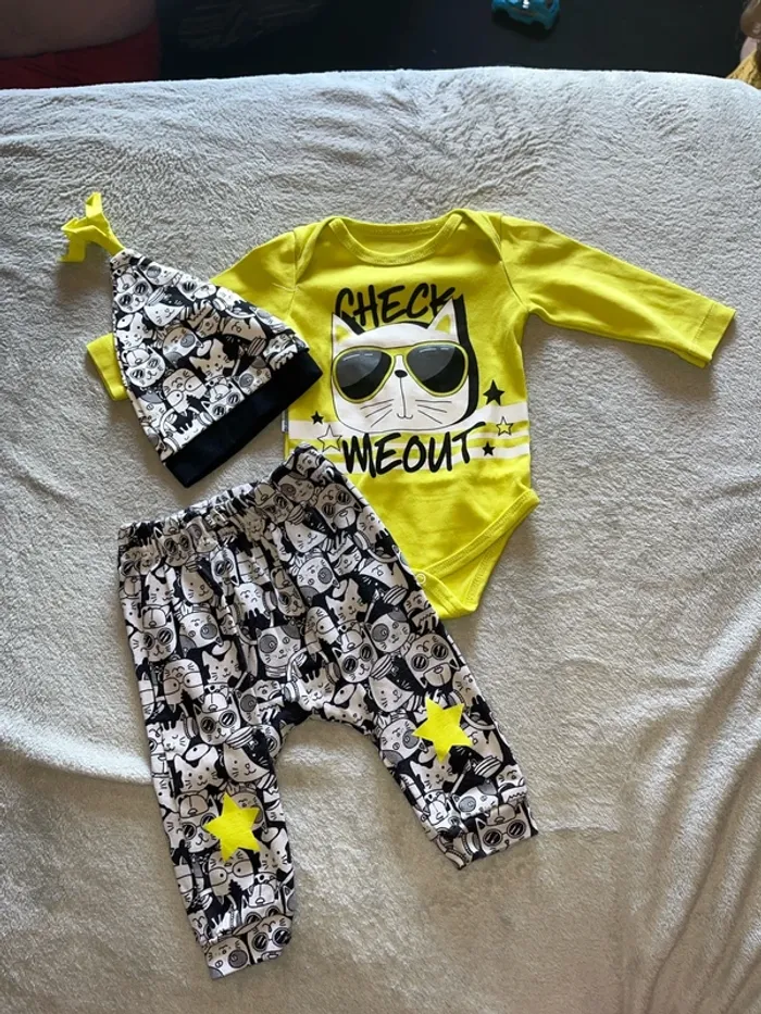 Ensemble body legging bonnet