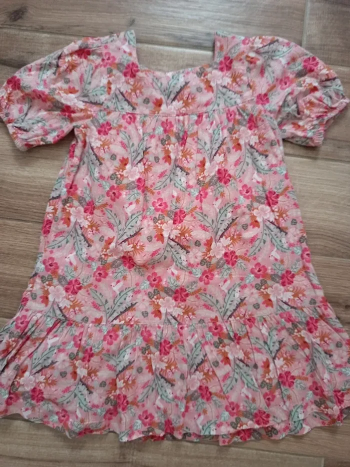 Robe fleurie rose Sergent Major 6 ans - photo numéro 7