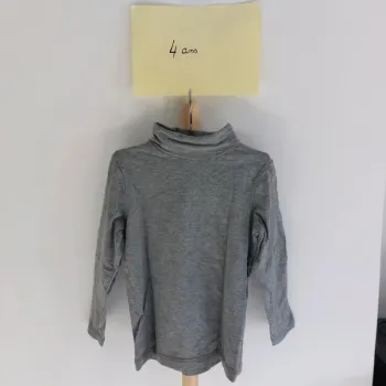 Sous-pull gris vert Baudet 4 ans