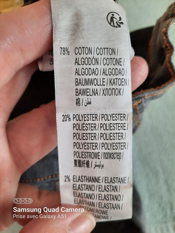 Jeans slim taille ajustable - photo numéro 4