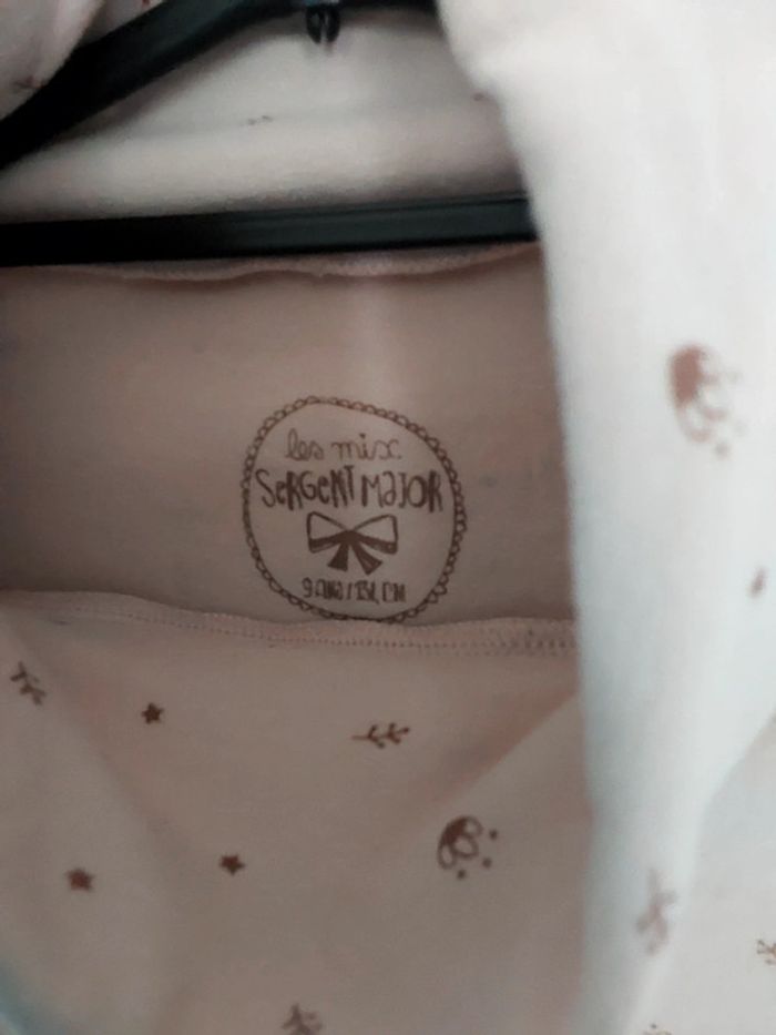 T shirt sergent major fille 9 ans - photo numéro 4